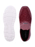 CAMP-SPINDA Red Women's Slip-ons